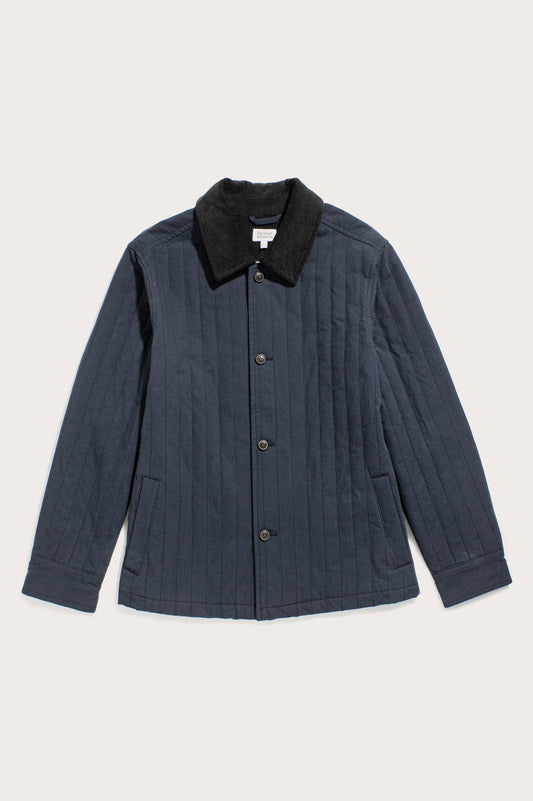Giacca trapuntata Kenton color ardesia
