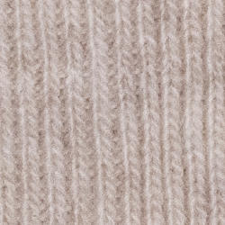 Calze beige in lana e angora