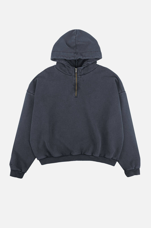 Felpa oversize super pesante con cappuccio e zip Eclipse Totale