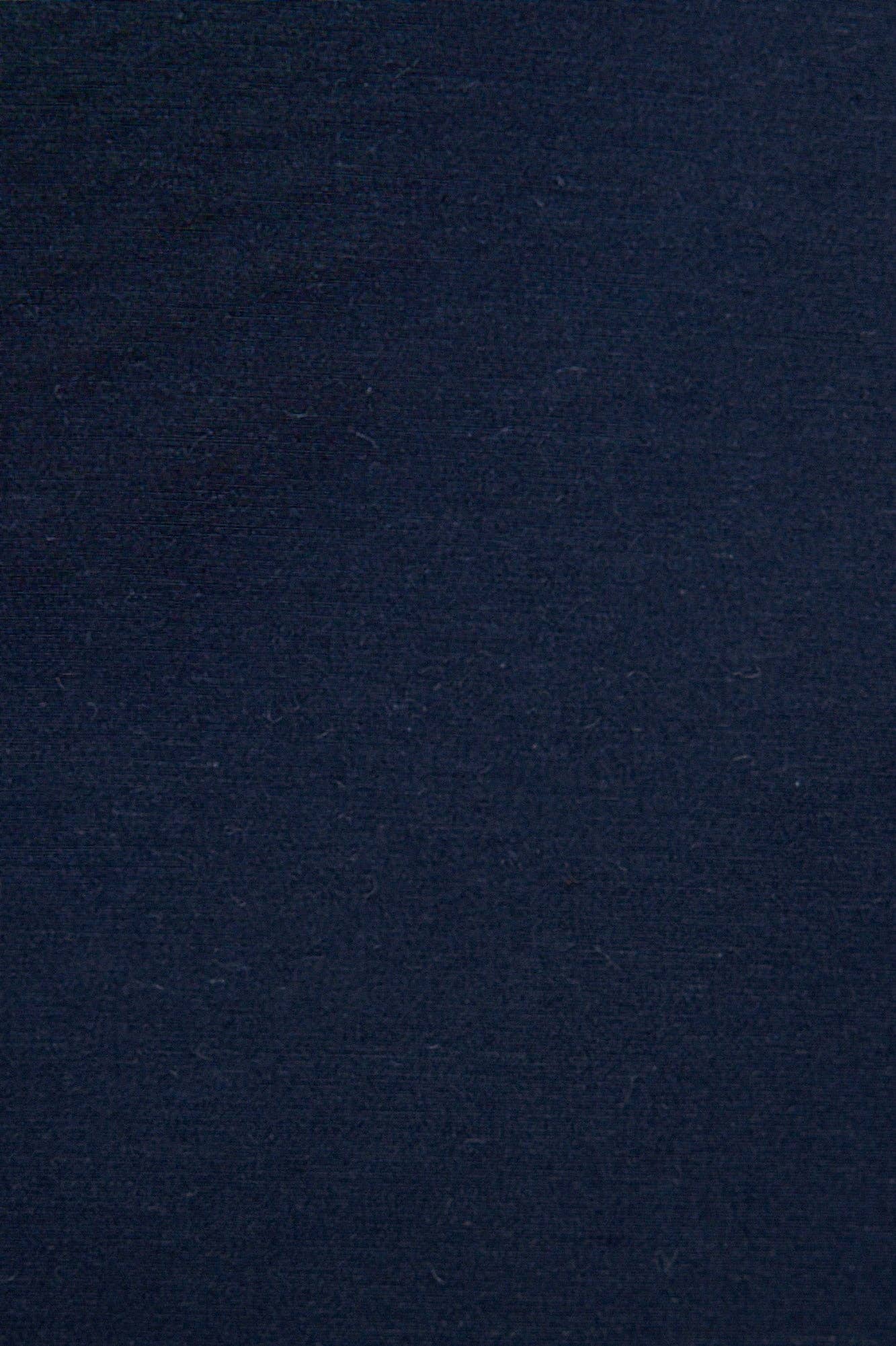 Camicia in popeline blu navy con polsini ampi e bottoni oro