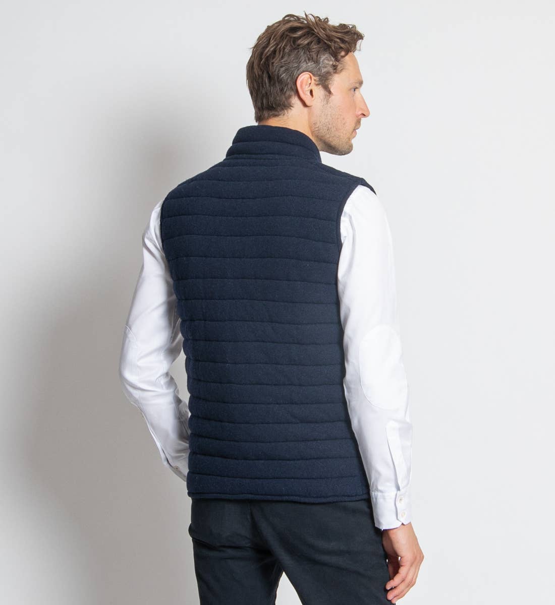 Gilet imbottito Pocket Brunch blu marino