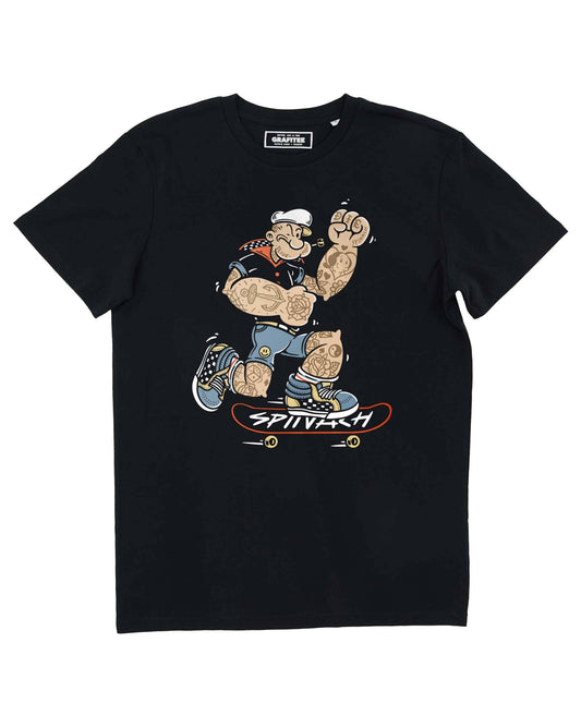 T-shirt skater Popeye in cotone biologico