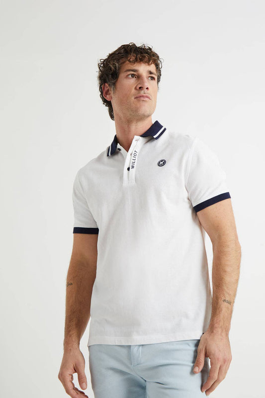 Polo Williot in piqué di cotone personalizzata