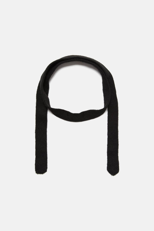 Fascia per capelli in maglia con nodo