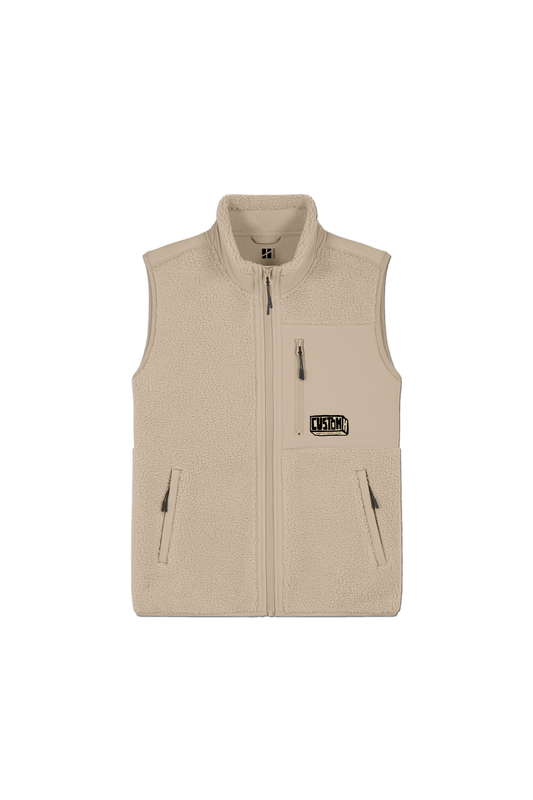 Gilet in pile Born in Madrid