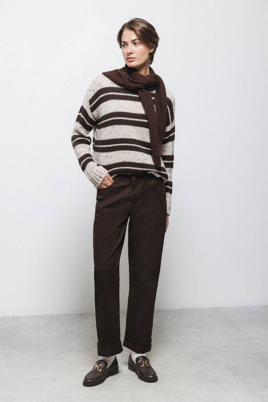Pantaloni slim cinque tasche