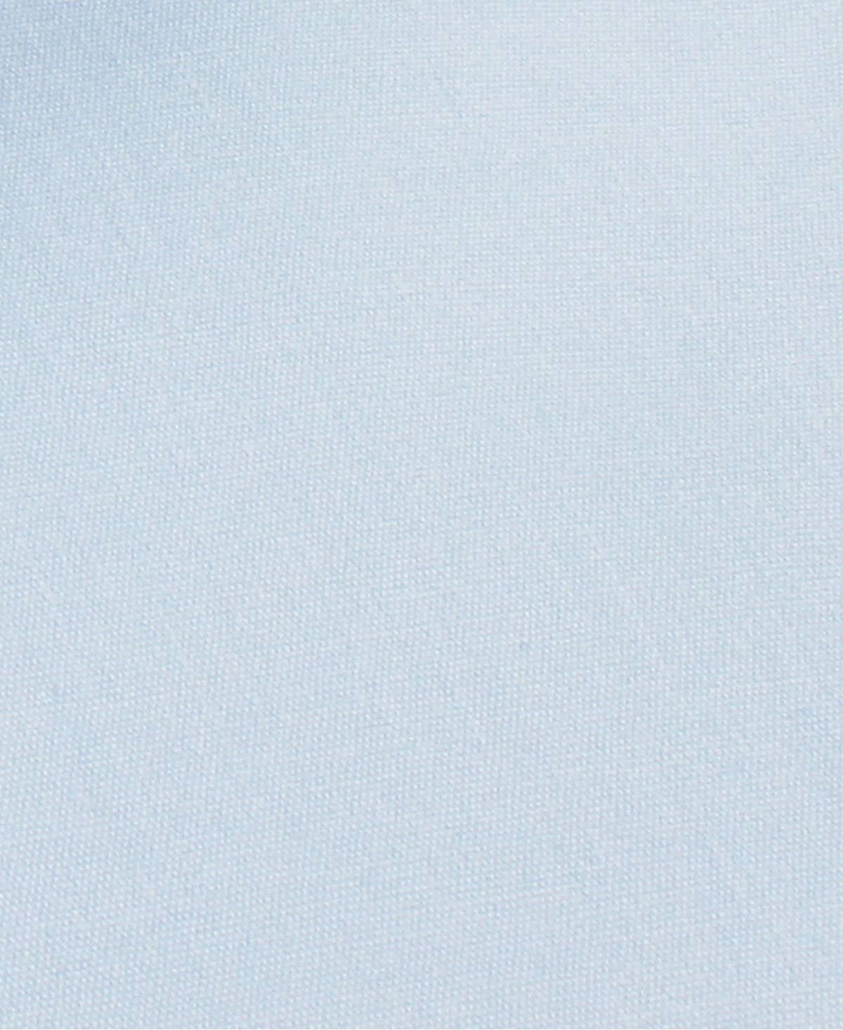 Camicia azzurra taglie forti con colletto alla francese