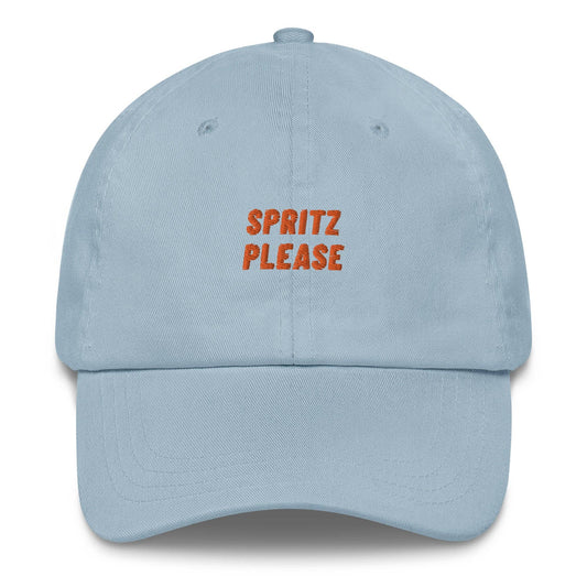 Cappellino da baseball ricamato “Spritz Please”