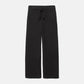 Pantaloni palazzo in maglia con vita elasticizzata