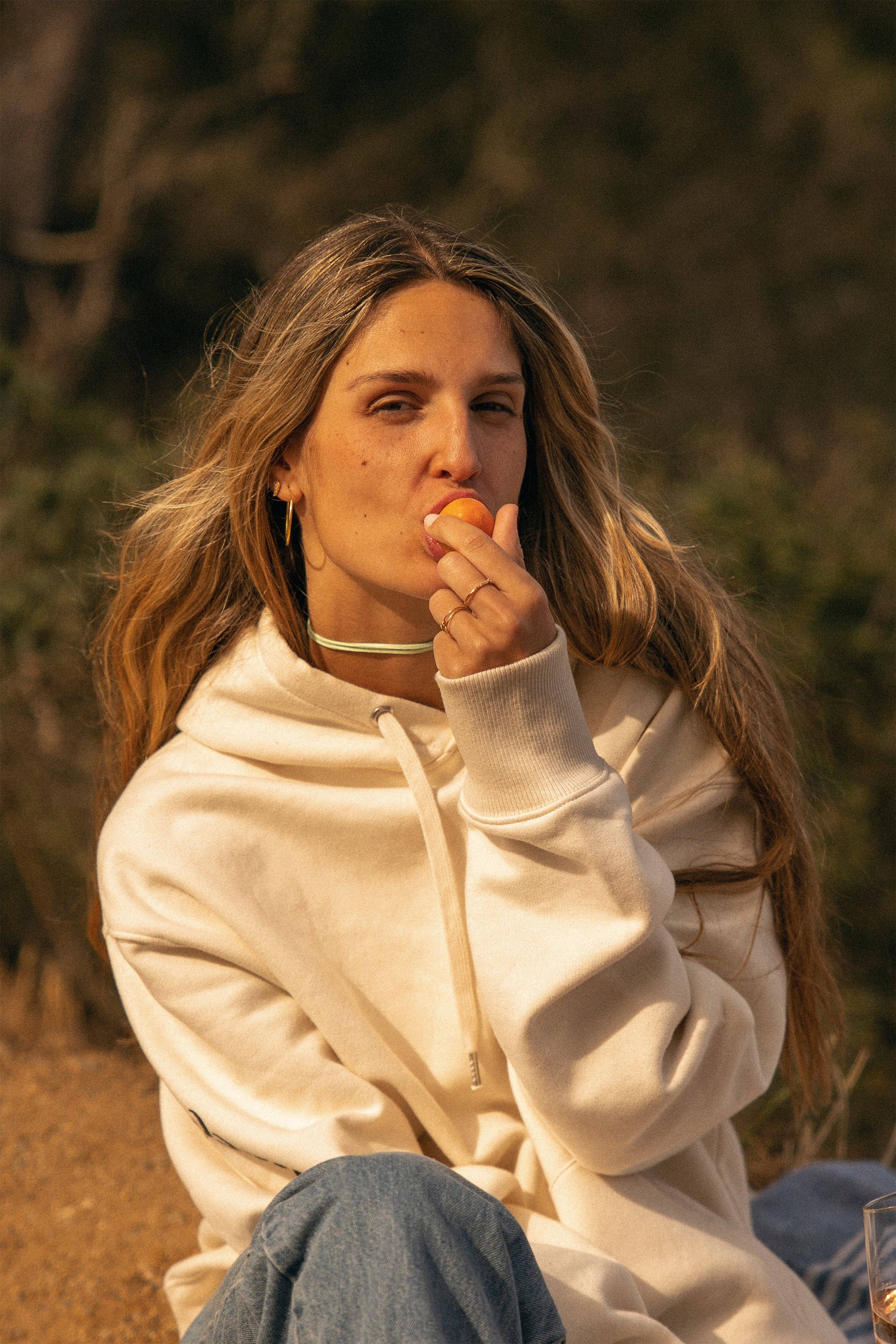 Felpa con cappuccio Le Mediterraneé