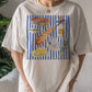 T-shirt oversize con stampa food gallery
