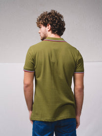 Polo in piqué con taschino