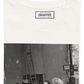 T-shirt vintage Coluche Moto con stampa fotografica