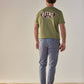 Pantaloni chino slim Arturo blu chiaro