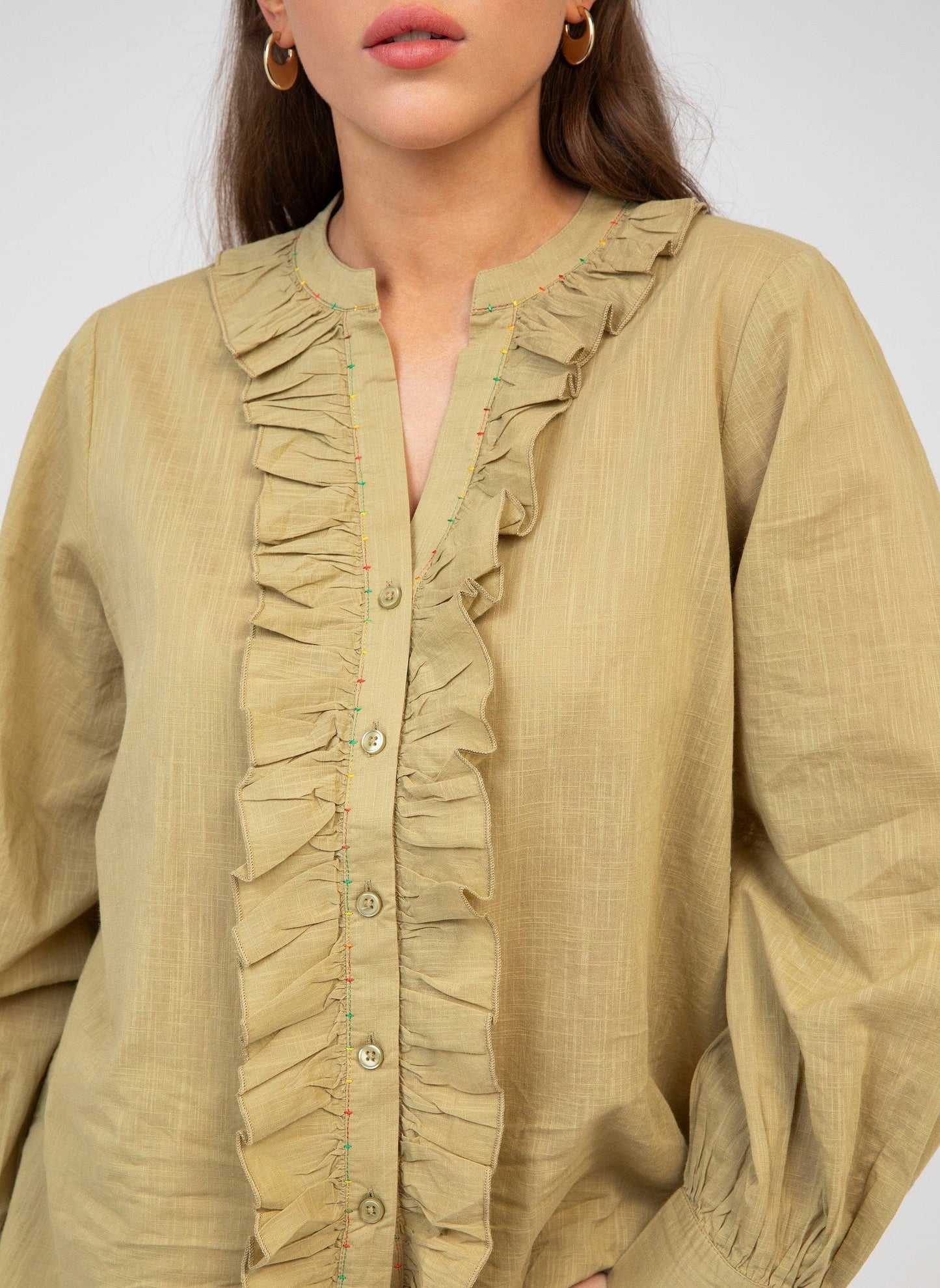 Camicia Stolia verde oliva