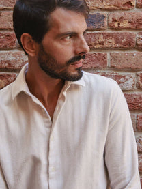 Camicia in flanella Gurin Nature in cotone biologico