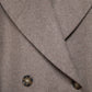Cappotto doppiopetto con cintura