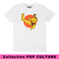 T-shirt umoristica pop culture stile Simpson Van Damme