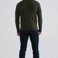 Dolcevita Cashmere Touch Kaki da Uomo