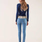 Jeans Regular Fit in Denim Chiaro