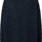Maglione dolcevita in lana d’agnello blu notte