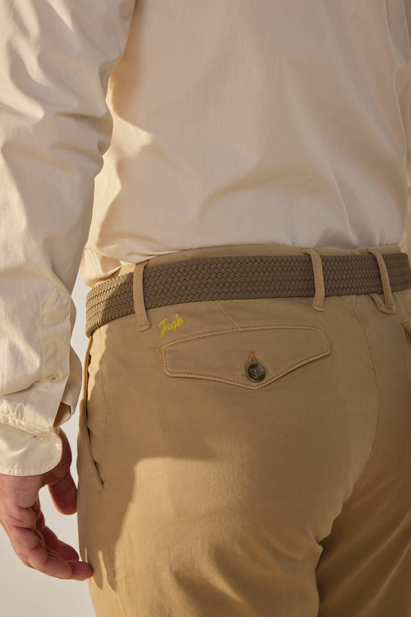 Pantaloni a pieghe Closer Grano