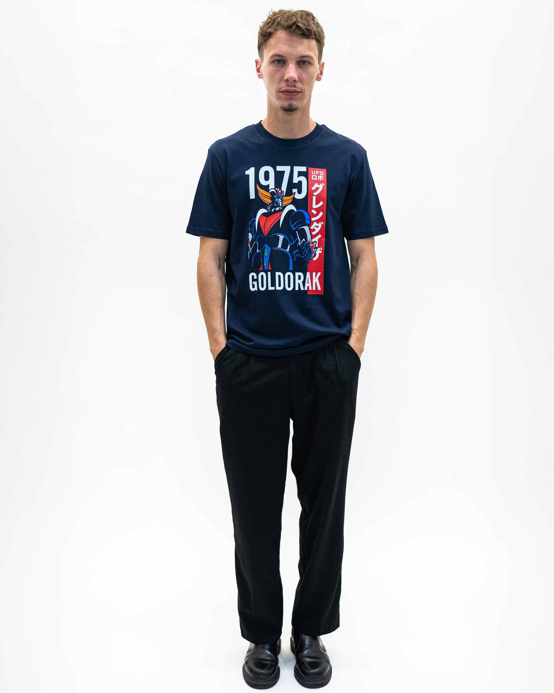 T-shirt Goldorak con grafica anime giapponese