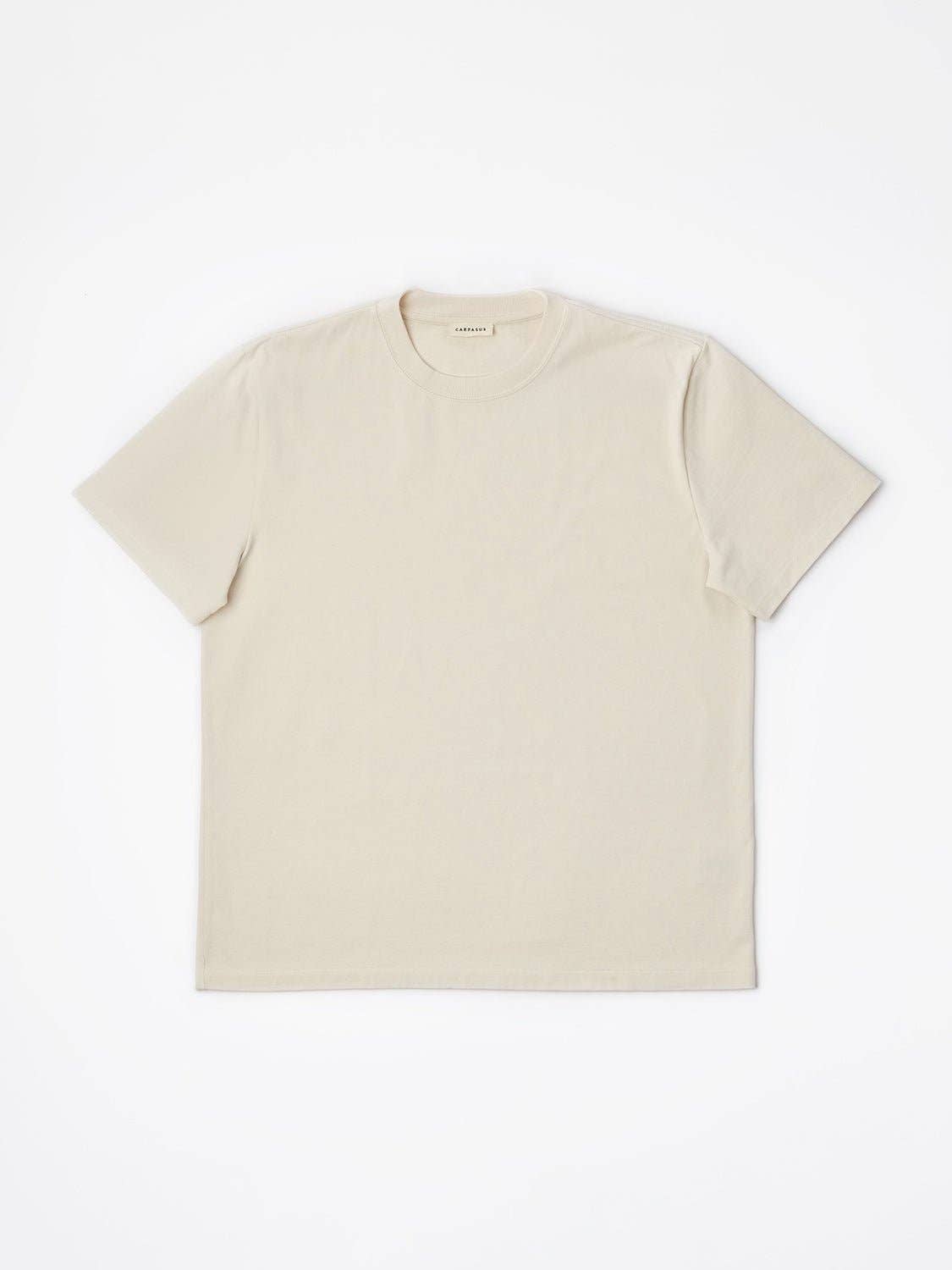 T-shirt in cotone biologico pesante girocollo