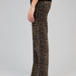 Pantaloni Paramour leopardati a vita alta