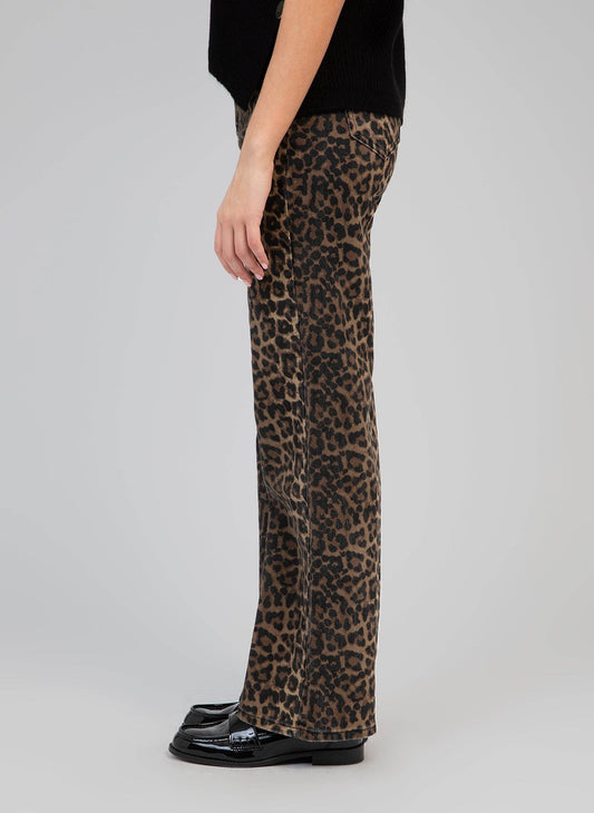 Pantaloni Paramour leopardati a vita alta
