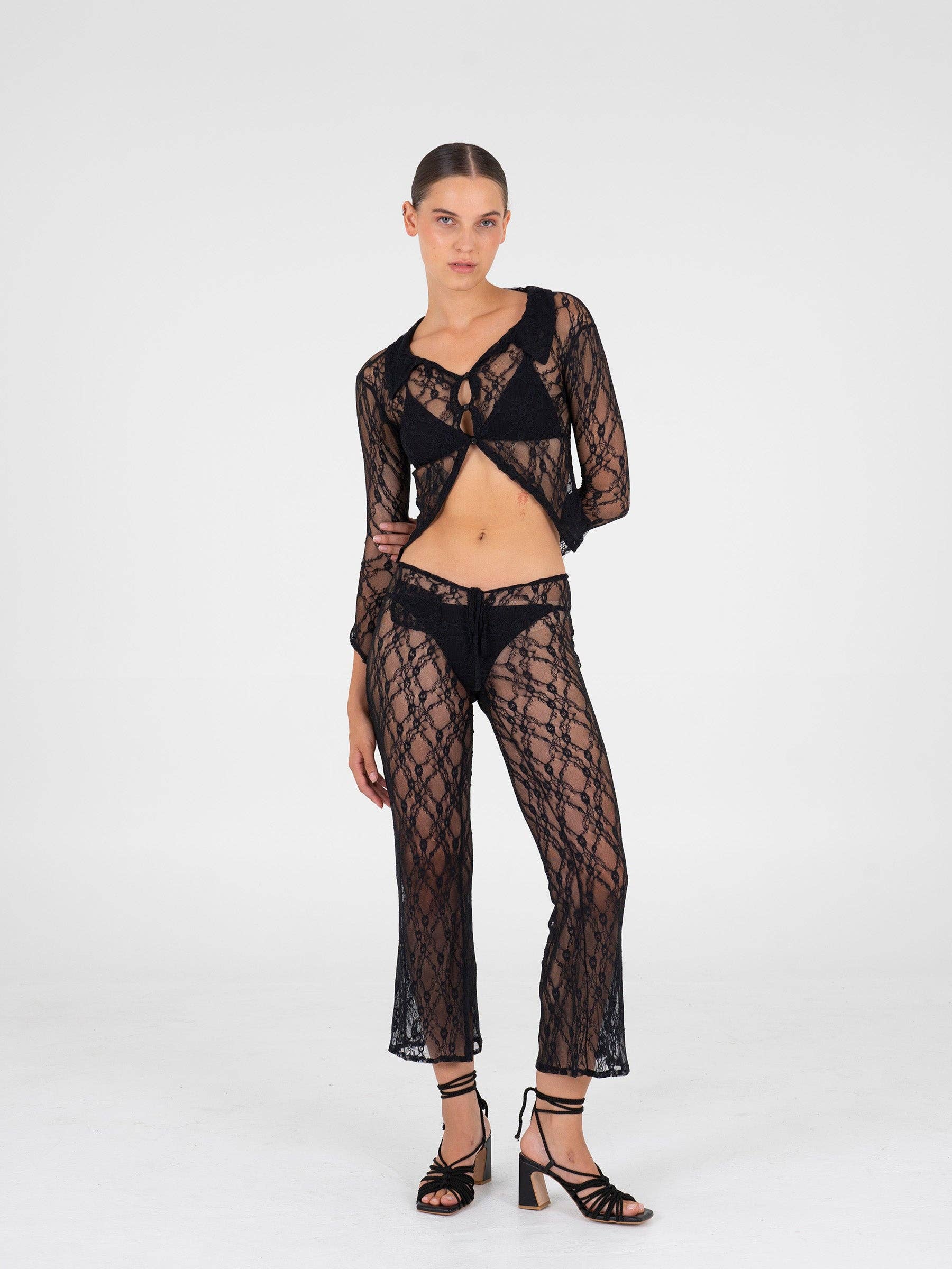 Blusa in pizzo Stargaze
