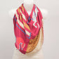 Foulard quadrato con stampa cavalli 80x80 cm