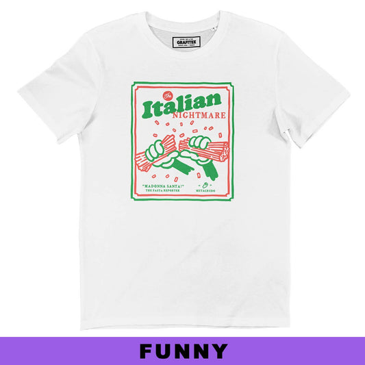T-shirt grafica Italian Nightmare