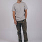 Pantaloni da arrampicata in cotone ecodye verde ivy