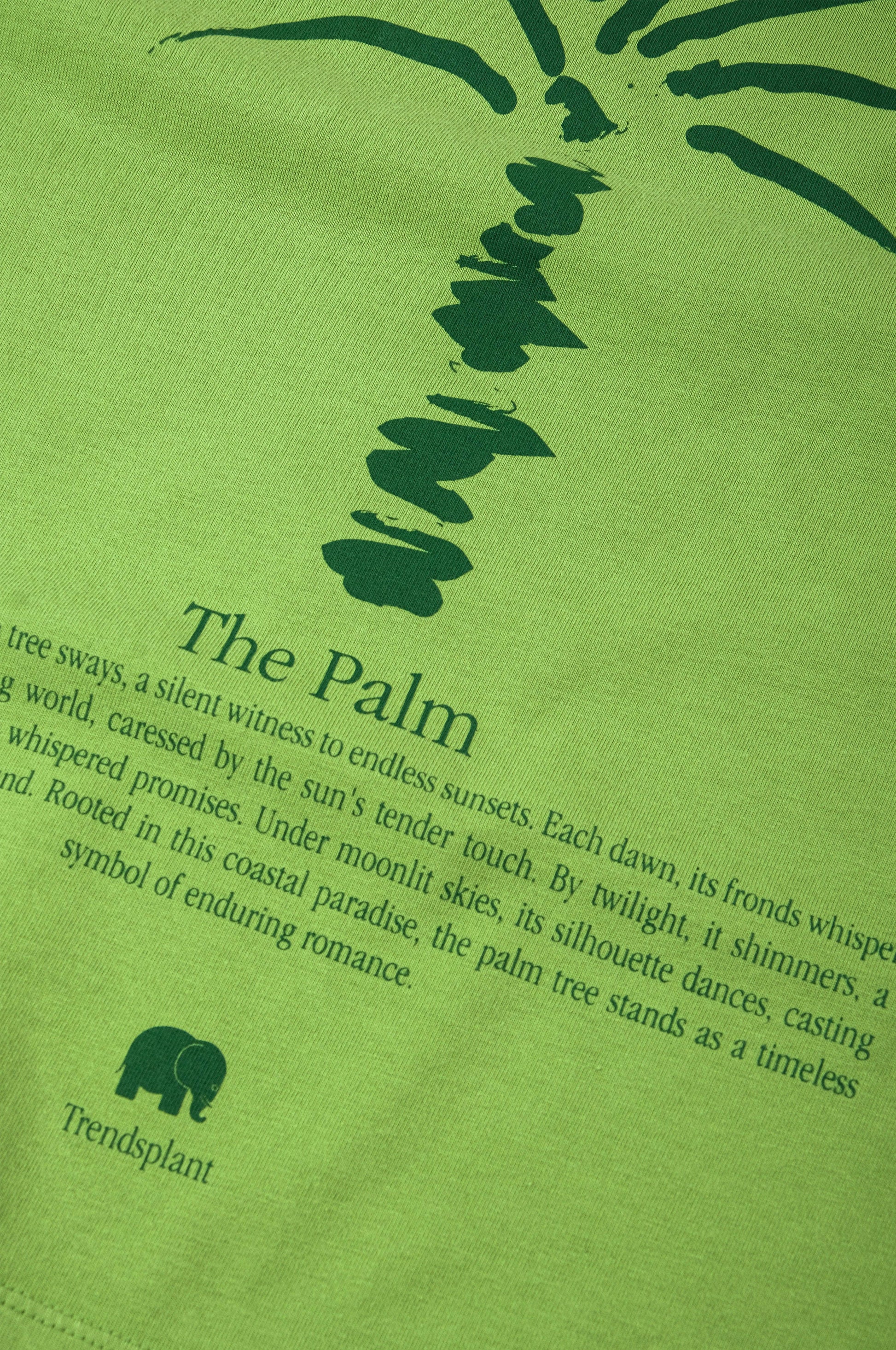 T-shirt donna pigmentata verde Phoenix in cotone biologico