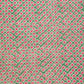 Sciarpa stampata geometrica in lana e modal