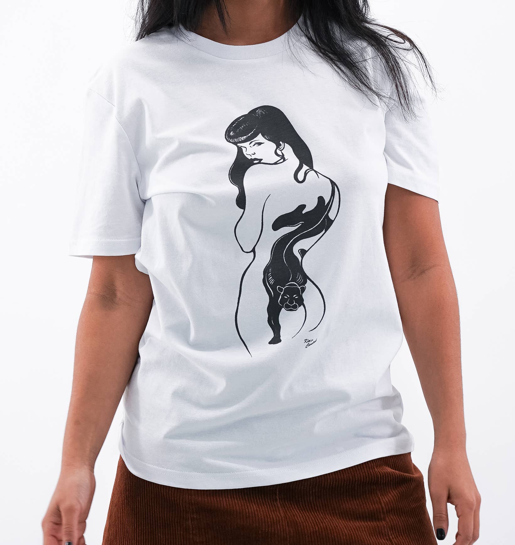 T-shirt Betty da donna con stampa grafica