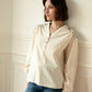 Blusa Trieste in cotone con ricami