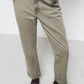 Pantaloni aderenti in cotone a cinque tasche