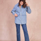 Sovracamicia in denim Gilda oversize