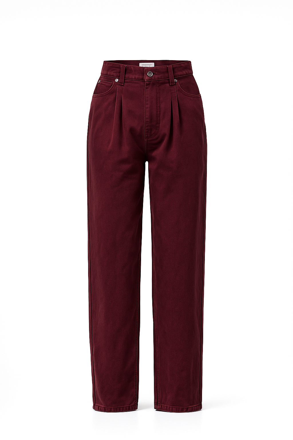 Pantaloni Peg in Twill di Cotone