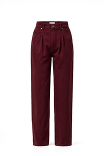 Pantaloni Peg in Twill di Cotone