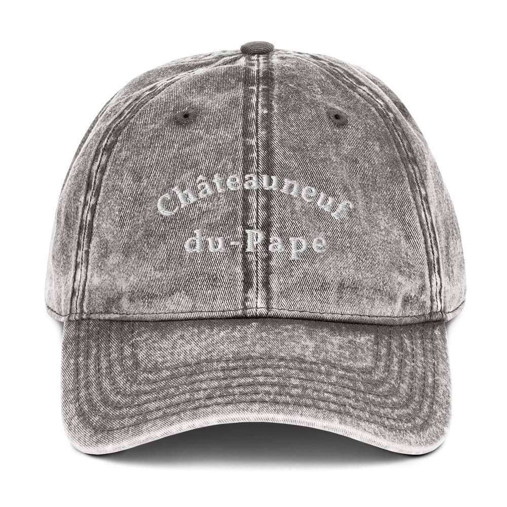 Cappello vintage Châteauneuf du-Pape in cotone
