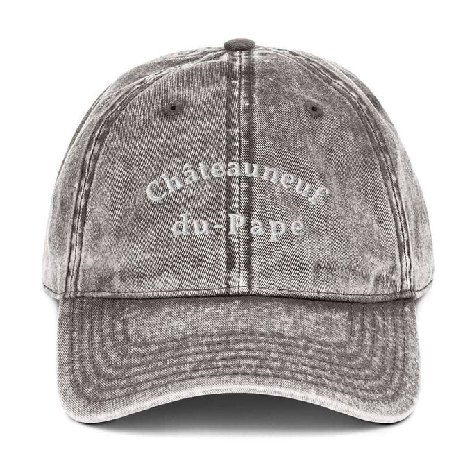 Cappello vintage Châteauneuf du-Pape in cotone
