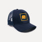 Cappellino Trucker Tonal Blu Navy
