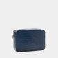 Borsa a tracolla effetto coccodrillo