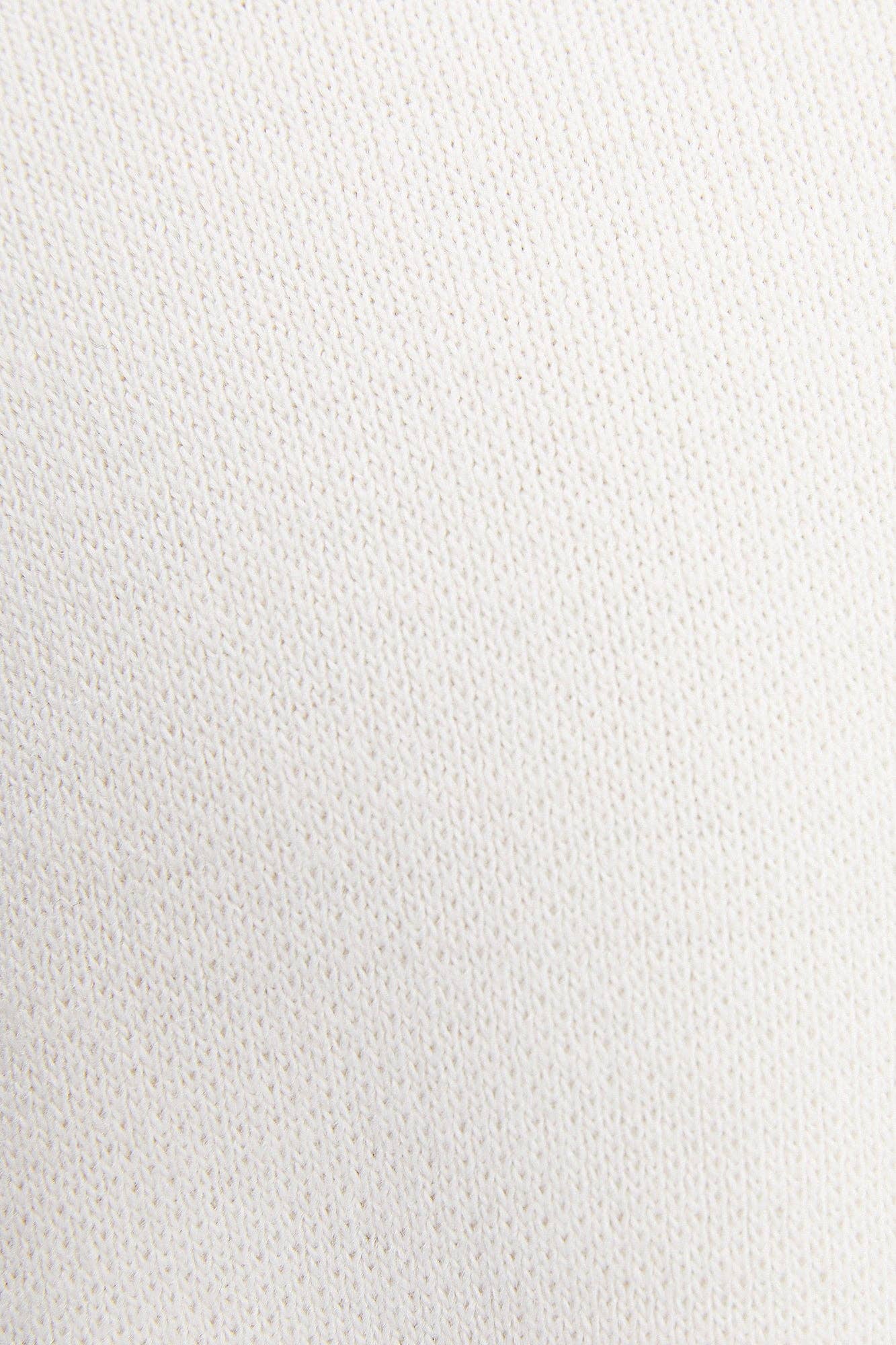 Maglione tunica oversize a righe monocromatiche