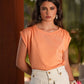 T-shirt girocollo in cotone 100%