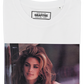 T-shirt grafica Cindy Crawford Pepsi in cotone biologico