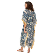 Kaftano lungo estivo boho in cotone